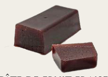 PÂTE DE FRUIT FRAISE VINAIGRE BALSAMIQUE 3 POIVRES